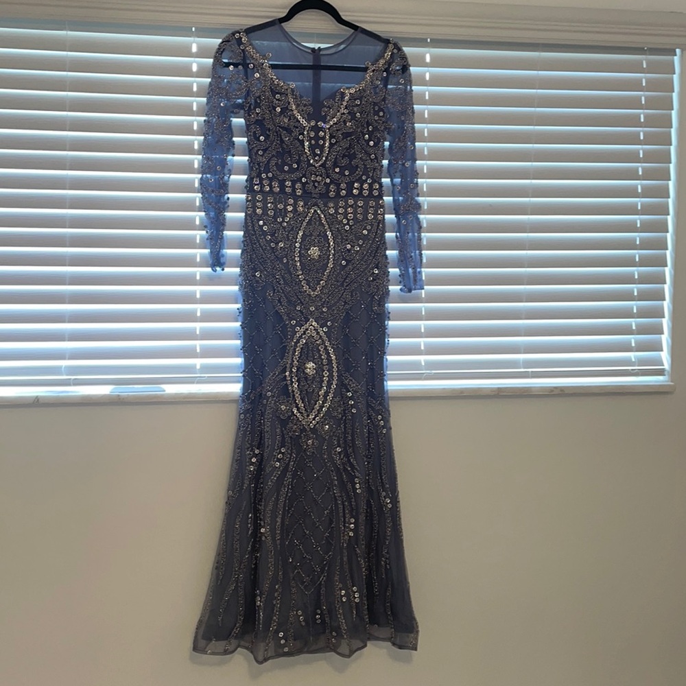 Periwinkle luxury gown